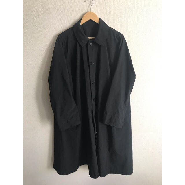 Porter Classic WEATHER SWING COAT BLACK