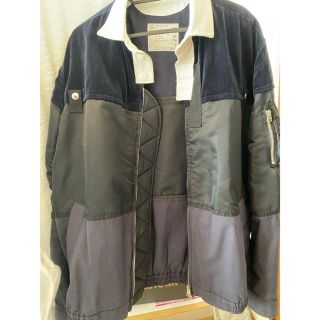 サカイ(sacai)の20AW sacai Velvet x MA-1 Blouson ジャケット 2(ブルゾン)