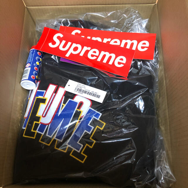 supreme stacked crewneck  シュプリーム  スウェット