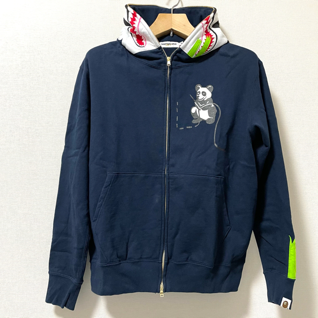 トップスA Bathing Ape パンダパーカー  NIGO期