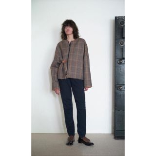 サンシー(SUNSEA)のSUNSEA Reversible Caramel Check Blouson(ブルゾン)