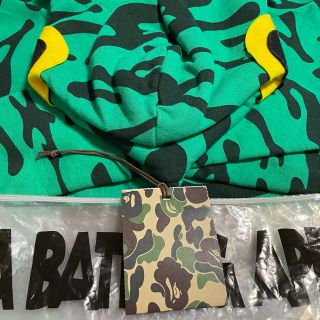 A Bathing Ape フィッシュパーカー NIGO期 売り物 NIGO時代 A BATHING APE KISSロゴパーカー パーカー