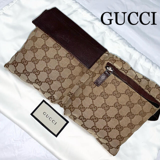 グッチ(Gucci)の【GUCCI】グッチ/ウエストバック/ボディーバック/GGキャンバス/GG柄/(ウエストポーチ)