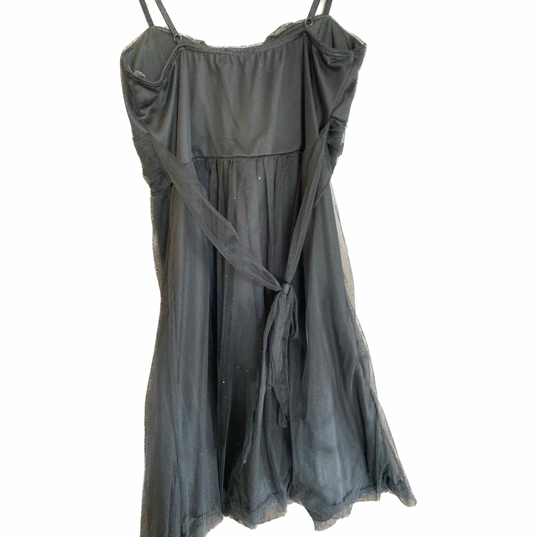 パーティーミニドレス(ブラック) レディースのフォーマル/ドレス(ミニドレス)の商品写真