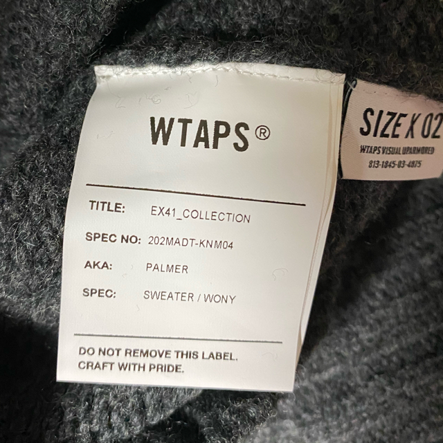 W)taps(ダブルタップス)のWTAPS 20AW PALMER / SWEATER サイズM メンズのトップス(カーディガン)の商品写真