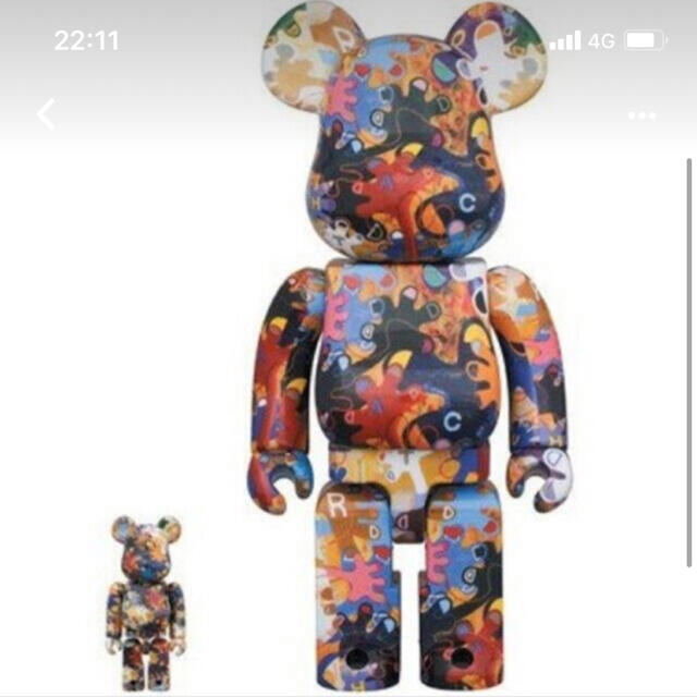 木梨憲武　BE@RBRICK 100% & 400%