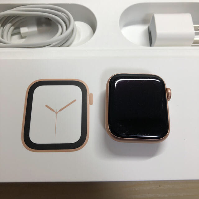 美品】Apple Watch series 4 40mm ゴールド×ピンク-