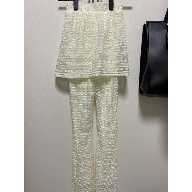 lace skirt pants レディースのスカート(ひざ丈スカート)の商品写真