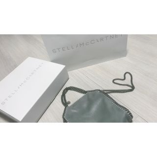 ステラマッカートニー(Stella McCartney)のステラマッカートニー ファラベラ ミニ グレー(ショルダーバッグ)