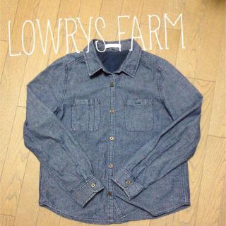 ローリーズファーム(LOWRYS FARM)のLOWRYS ＊タンガリーシャツ(シャツ/ブラウス(長袖/七分))