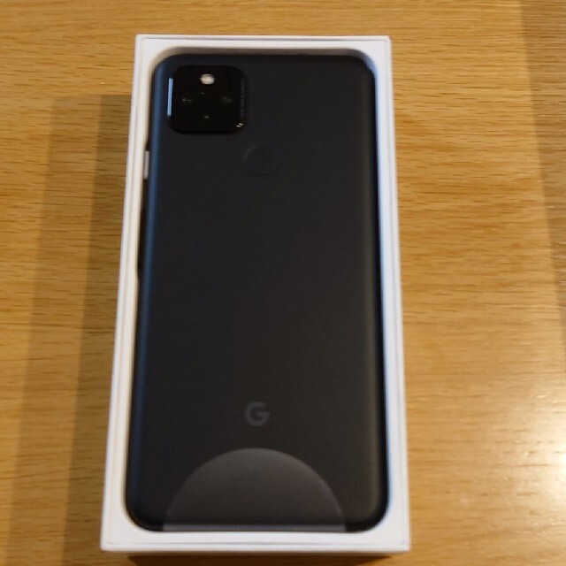 Google Pixel(グーグルピクセル)の新品未使用 Pixel 4a 5G JustBlack シムフリー ソフトバンク スマホ/家電/カメラのスマートフォン/携帯電話(スマートフォン本体)の商品写真