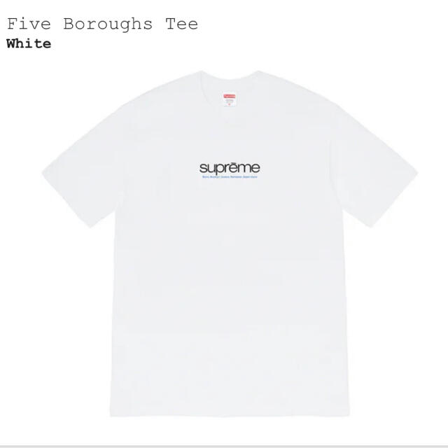 Supreme five boroughs Tee