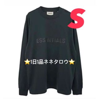 フィアオブゴッド(FEAR OF GOD)の【マサパンマンさま専用】FOG Essentials ブラックロンT(Tシャツ/カットソー(七分/長袖))