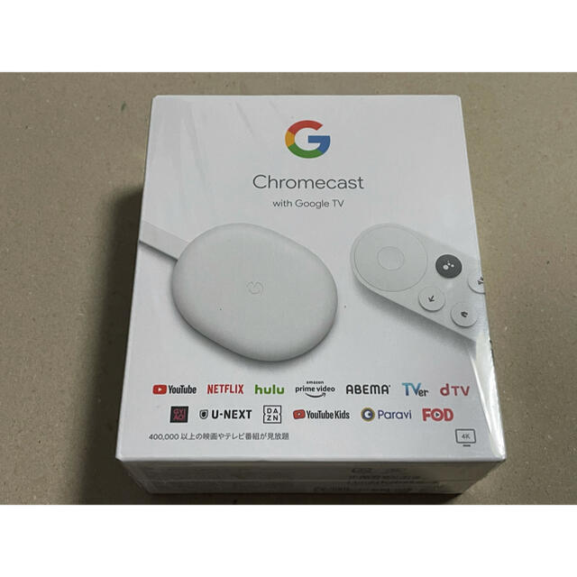 Chromecast with Google TV 未開封新品