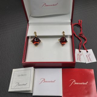 バカラ(Baccarat)の【panda様ご専用】バカラ シルバー925 ゴールドカラー メディチ ピアス(ピアス)