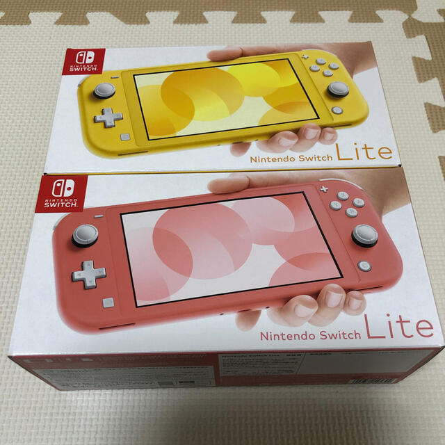 NINTENDO SWITCH LITE コーラル＆イエロー