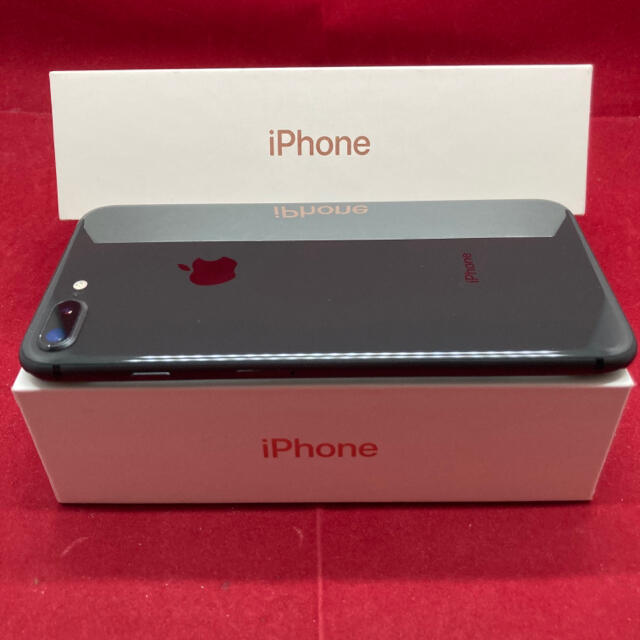 SIMフリー iPhone8plus 64GB ブラック 美品極美品