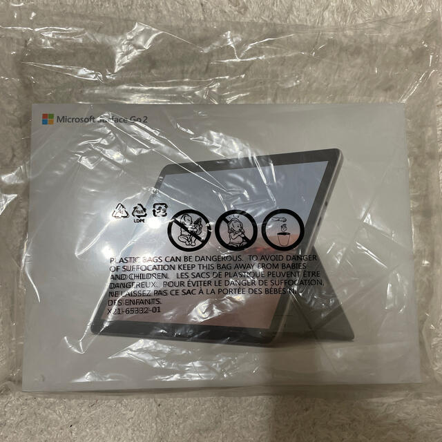 Microsoft(マイクロソフト)の新品　未開封　surface go2 stq-00012 P/8GB/128GB スマホ/家電/カメラのPC/タブレット(タブレット)の商品写真