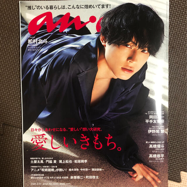 Johnny's(ジャニーズ)のanan (アンアン) 2021年 2/17号 エンタメ/ホビーの雑誌(その他)の商品写真