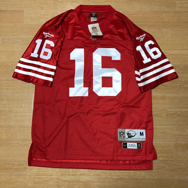 未使用 Reebok NFL 49ers JOE MONTANA ユニフォーム