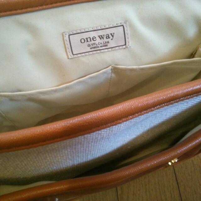 one*way(ワンウェイ)の美品 one*way 3way バッグ レディースのバッグ(ショルダーバッグ)の商品写真