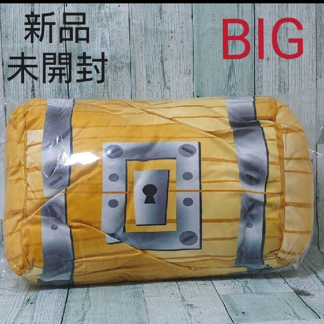 新品 未開封 ゴールドトレジャーボックス 宝箱 クッションの通販 新品 未開封 ゴールドトレジャーボックス 宝箱 クッションの通販