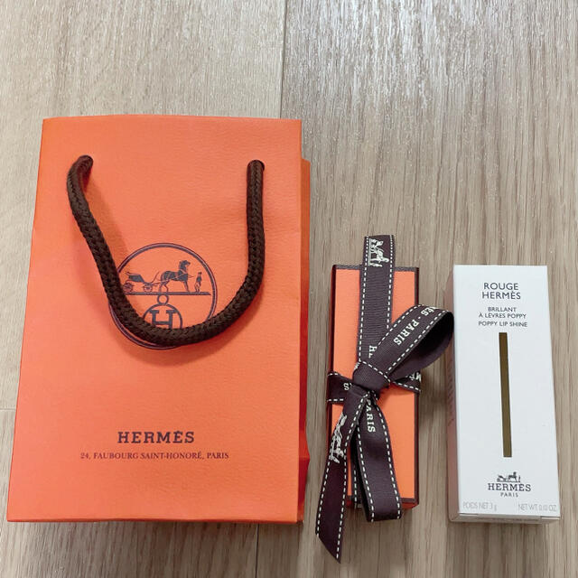 新品未使用 エルメス グロス ポピーリップシャイン HERMES プレゼント ...