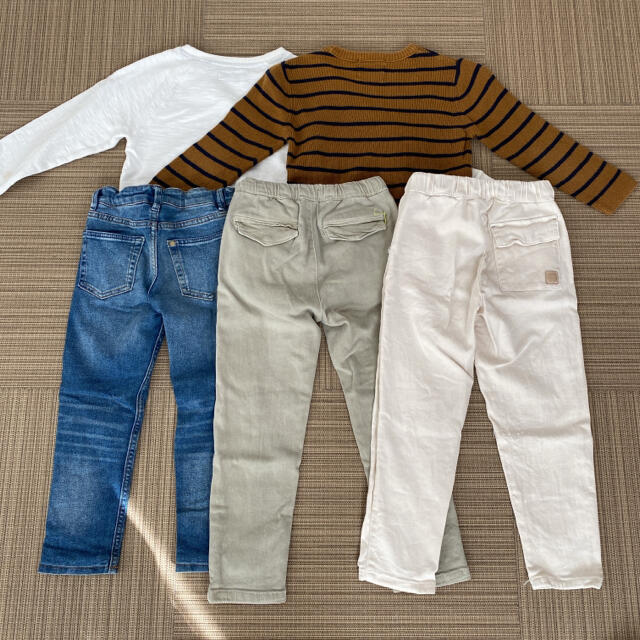 ZARA KIDS(ザラキッズ)の男の子お洋服　5点セット　110cm キッズ/ベビー/マタニティのキッズ服男の子用(90cm~)(パンツ/スパッツ)の商品写真