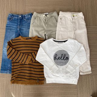 ザラキッズ(ZARA KIDS)の男の子お洋服　5点セット　110cm(パンツ/スパッツ)