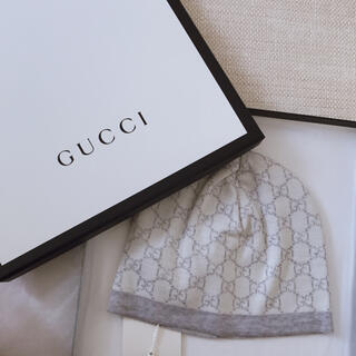グッチ(Gucci)のGUCCI ベビー•キッズ　ニット帽(帽子)