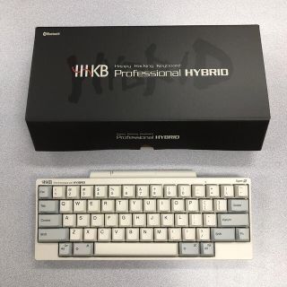 フジツウ(富士通)のPFU HHKB PD-KB800WS HYBRID type-Ｓ(PC周辺機器)