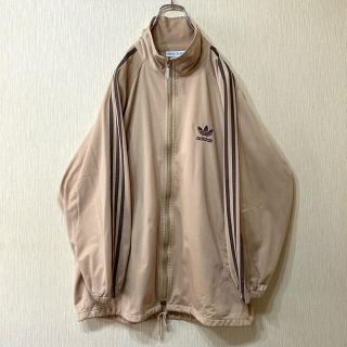 9890l adidasトラックジャケット べッケンバウアー ベージュ S/M~