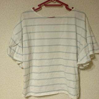 フーズフーチコ(who's who Chico)のフーズフーチコ♡ボーダートップス(Tシャツ(半袖/袖なし))