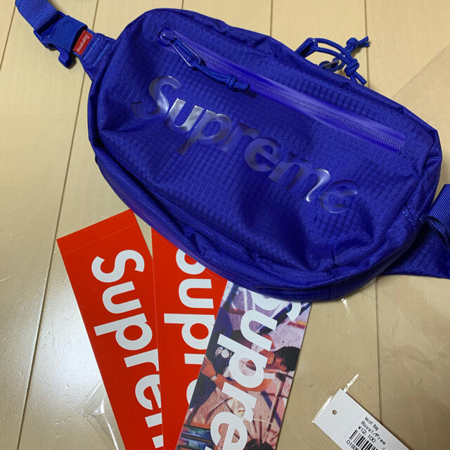 supreme シュプリーム 2021ss ウエストバッグ ロイヤルブルー ...