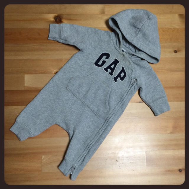 babyGAP(ベビーギャップ)のbabyGAP＊スウェットカバーオール キッズ/ベビー/マタニティのベビー服(~85cm)(カバーオール)の商品写真