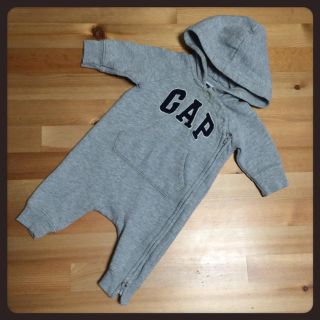 ベビーギャップ(babyGAP)のbabyGAP＊スウェットカバーオール(カバーオール)