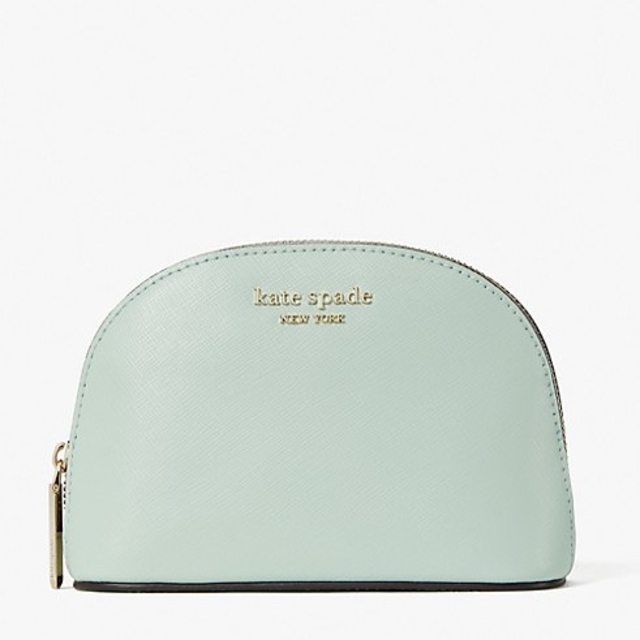 kate spade new york(ケイトスペードニューヨーク)の【新品未開封】kate spadeコスメポーチ　レザークリーナー付き レディースのファッション小物(ポーチ)の商品写真