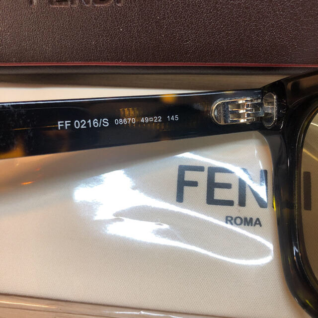 FENDI(フェンディ)のFENDI サングラス FF0216 新品未使用❗️最安値❗️ メンズのファッション小物(サングラス/メガネ)の商品写真