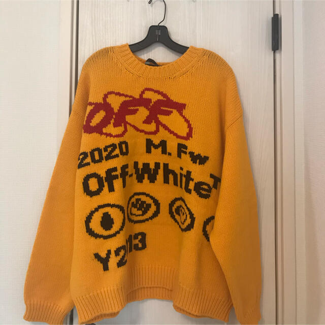 【新品】off white INDUSTRIAL KNITWEAR ニット