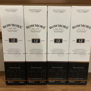 サントリー(サントリー)のBOWMORE 12年   4本セット(ウイスキー)