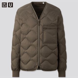 ユニクロ(UNIQLO)のUNIQLO U リサイクルダウンジャケット XXL DARK GREEN(ダウンジャケット)