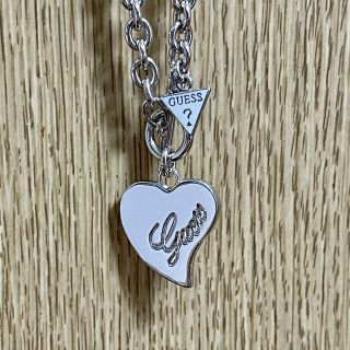 【色: ローズゴールド】GUESS レディース パフィーハートトグルネックレス,