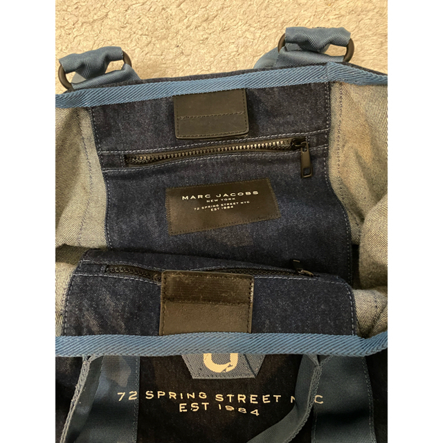 最終値下げ【美品 】MARC JACOBS デニムトートバッグ - トートバッグ