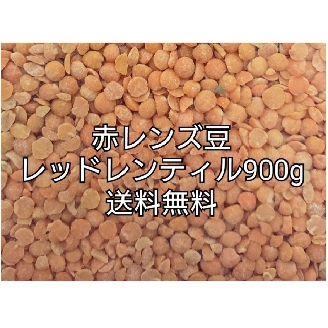 レッドレンティル900g/Red Lentil・赤レンズ豆・乾燥豆 食品/飲料/酒の食品(米/穀物)の商品写真