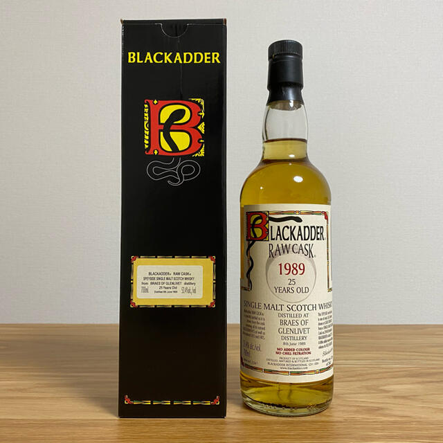 ブラックアダー ロウカスク 1989 グレンリベット 25年 700ml