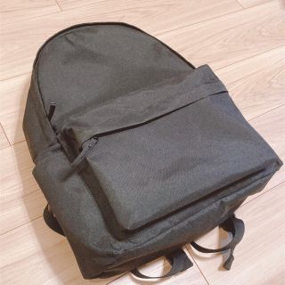 ムジルシリョウヒン(MUJI (無印良品))の肩の負担を軽くする 撥水リュックサック　ブラック(バッグパック/リュック)