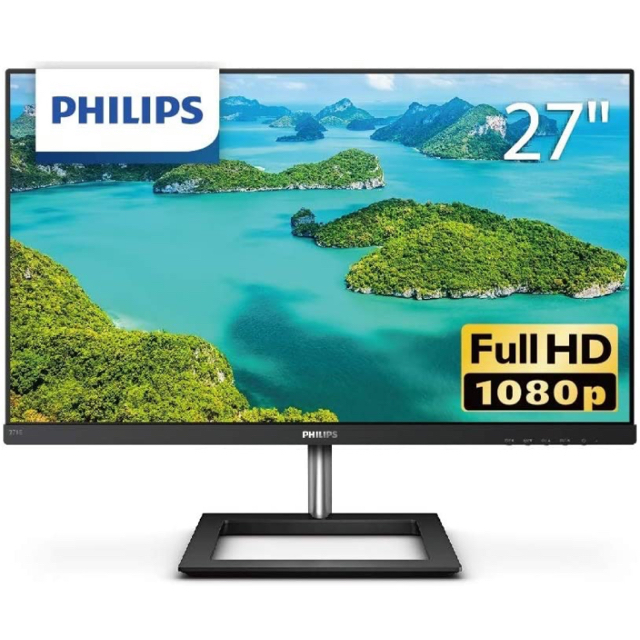 PHILIPS モニターディスプレイ 27インチ IPS VESA