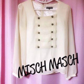 ミッシュマッシュ(MISCH MASCH)のMISCHMASCHシフォントップス(カットソー(長袖/七分))