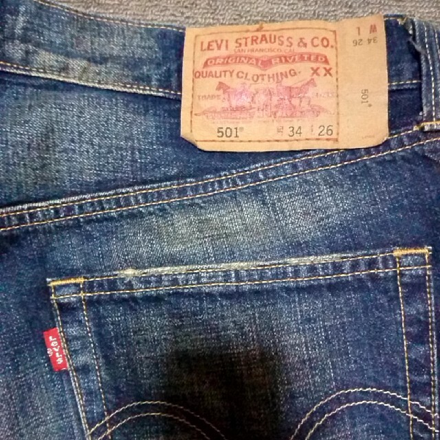 Levi's(リーバイス)の①  リーバイス 501 W34  デニム ジーンズ メンズのパンツ(デニム/ジーンズ)の商品写真