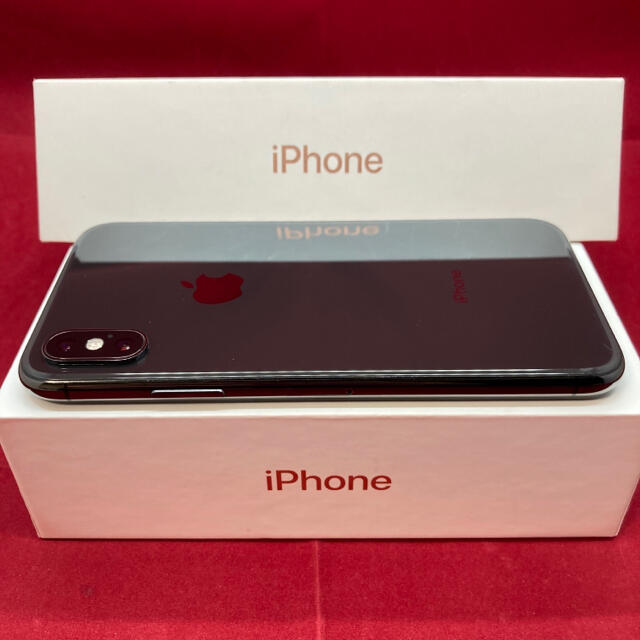 Apple(アップル)のSIMフリー iPhoneXS 64GB ブラック上美品 スマホ/家電/カメラのスマートフォン/携帯電話(スマートフォン本体)の商品写真